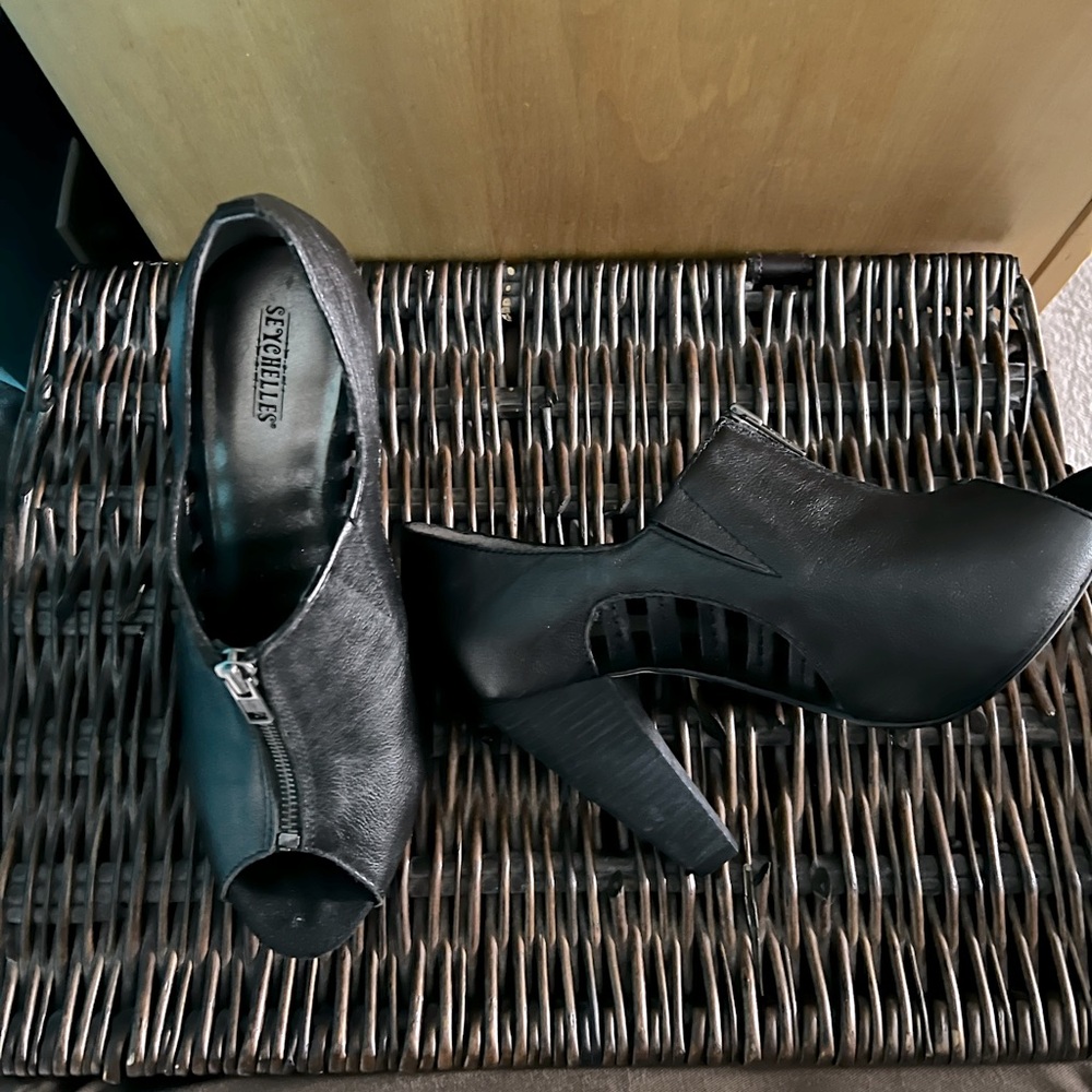 Seychelles Womens Bootie Black 9.5